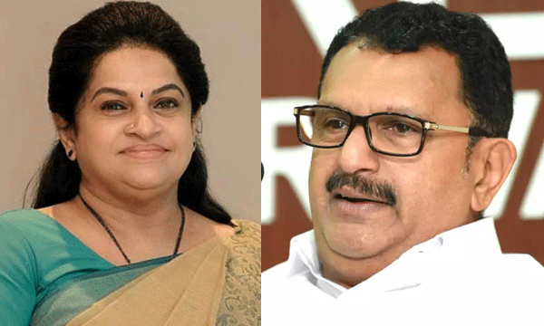 Muralidharan and Padmaja Venugopal clashed on Mother's Day