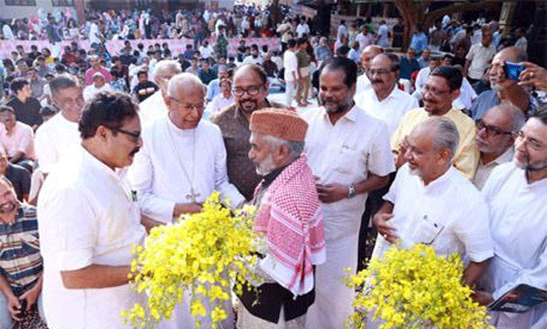religion-eid-gah-conducted-in-thrissur - in -the- christian -school- yard