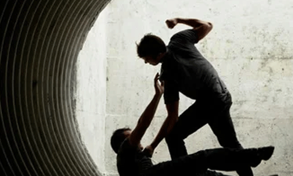  The 16-year-old's relatives tied up the young man and beat him up