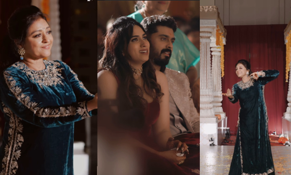 Parvathy Jayaram dances on malavika's wedding