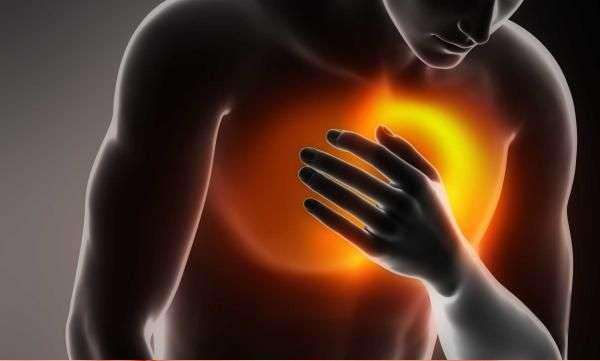 Feeling heartburn at night