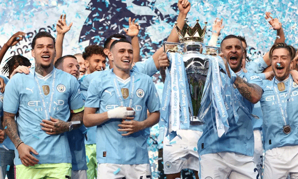 Fourth successive title: Manchester City make history; Eighteenth title for Guardiola