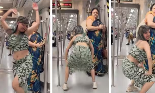 social-media-reacts-against-reel-video-of-woman-from-delhi-metro