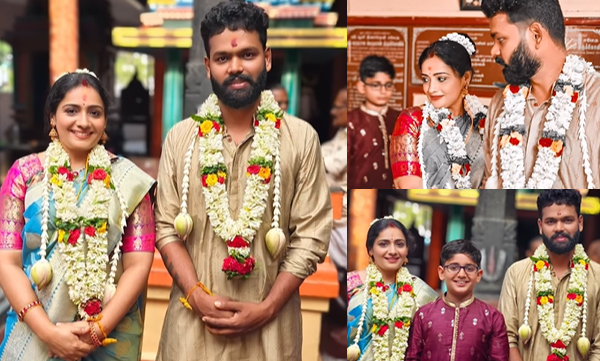 Meera Vasudevan married to  cinematographer vipin