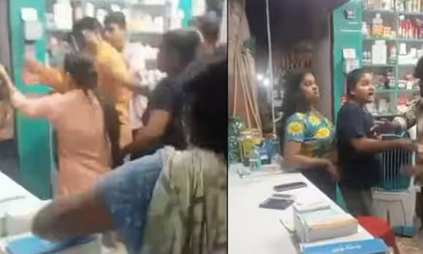 women-fighting-in-medical-store-over-100-rs-video