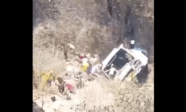 15 dead as bus falls into ravine in Rajouri; The bus fell 150 feet