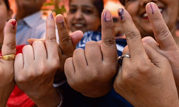 Counting of votes in Lok Sabha election