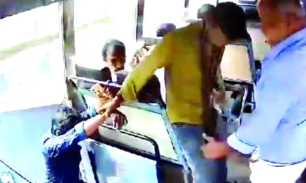 The 'hand of God' held the young man alive.