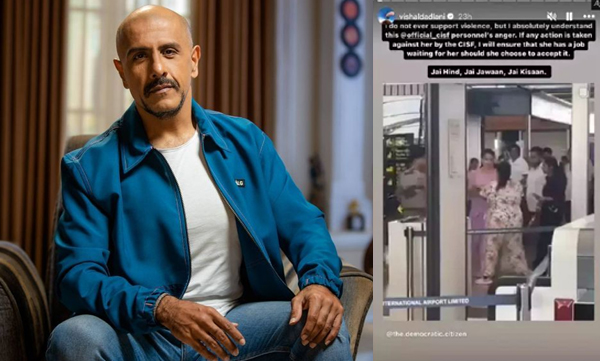 Music director and singer vishal dadlani supports cisf constable who slapped kangana ranaut