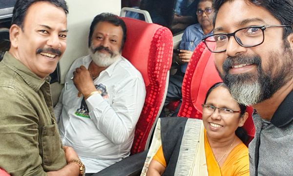 major-ravi-share-a-photo-with-suresh-gopi-and-kk-shailaja