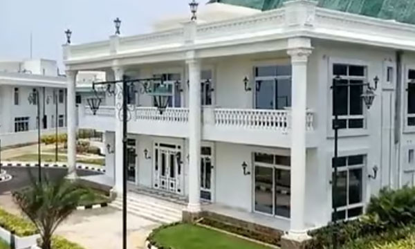 Now in Andhra Pradesh, Reddy's 'Hilltop Palace', which has cost 500 crores