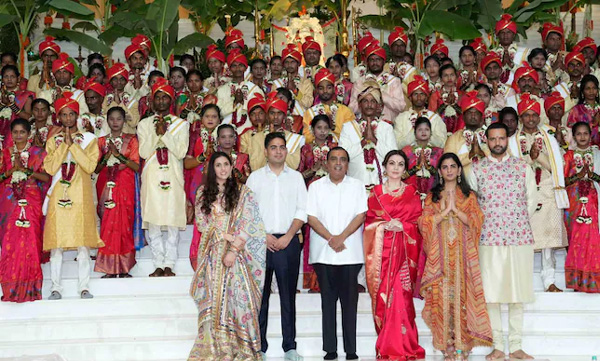 nita-and-mukesh-ambani-to-hold-mass-wedding-for-underprivileged