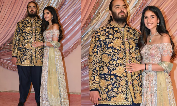 anant-radhika-wedding-anant-ambani-wore-real-gold-jodhpuri-suit-for-sangeet-ceremony