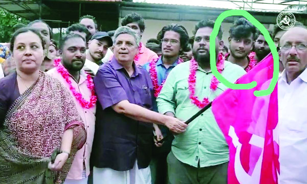 CPM is lying in the mud, whitewashing the ganja case too