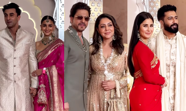 Bollywood -stars -shine- at -Anand-Radhika- wedding