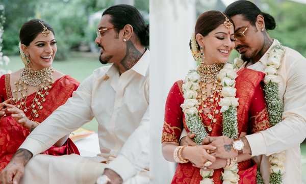 Varalaxsmi -Sarath -Kumar- shared- her- wedding- pictures