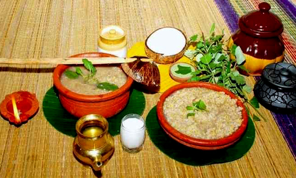 Nutritious medicinal porridge in karkadakam