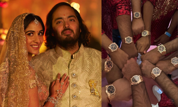 Anant Ambani gifted his close friends 18K Gold Audemars Piguet Watch