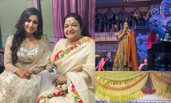 Sreya Ghoshal give tribute to KS Chitra