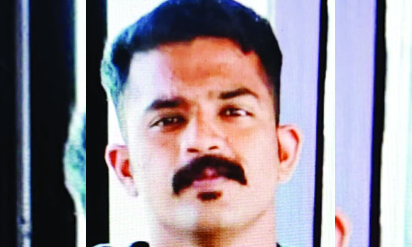 A Malayali youth has gone missing from a ship carrying goods from Odisha to China