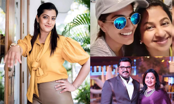 Varalaxmi opened her relation with step mother radhika sarathkumar