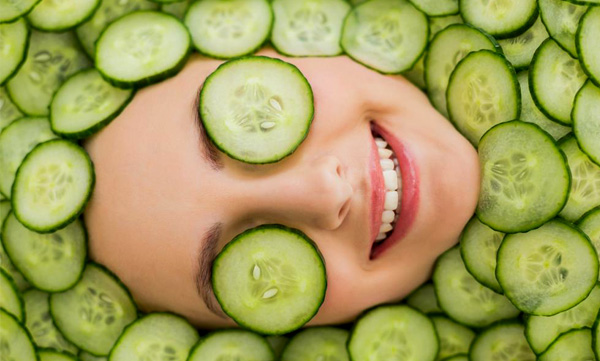 To sit at home and polish your face!