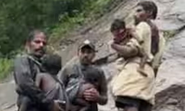 Stuck in the forest at the foot of Suchipara Falls; The forest department rescued the six-member group