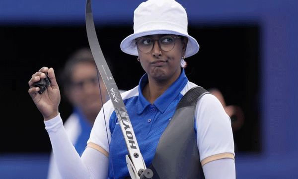 paris-olympics-deepika-kumari-loses-in-individual-archery-quarterfinals-indias-archery-campaign-over
