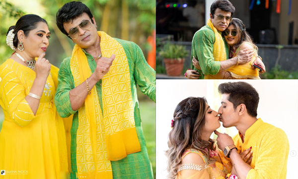 Riyaz khan's son shariq hassans haldi photos and video