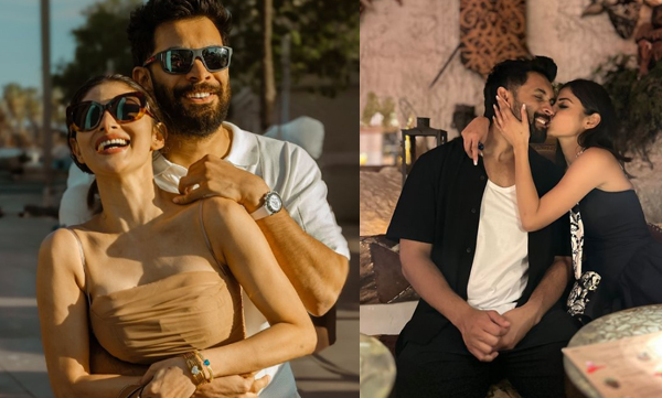 Mouni Roy romantic birthday wishes for hubby sooraj nambiar