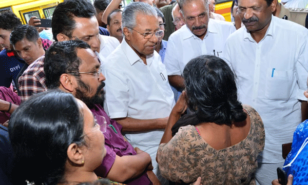 
10000 per family staying in the camp; Government with relief news