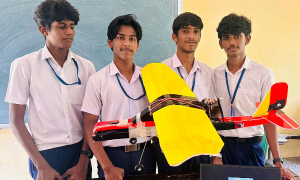 A plus two guy and three smart friends made a replacement plane and flew it