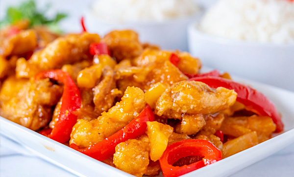 Sweet and sour chicken