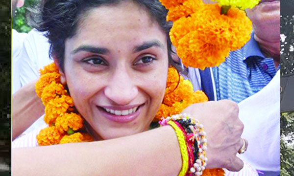 Female wrestler Vinesh Phogat is all set to contest the elections