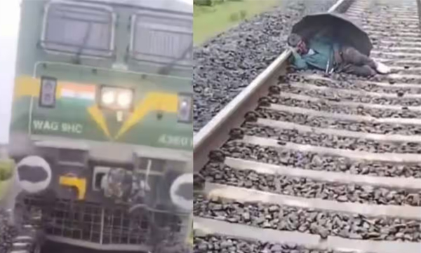 man-sleeping-on-railway-track-train-halt