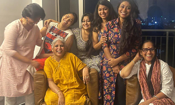 Sajitha Madathil post along with a smiling face of WCC Members