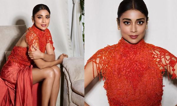 actress-shriya-saran-red-outfit-viral-fashion