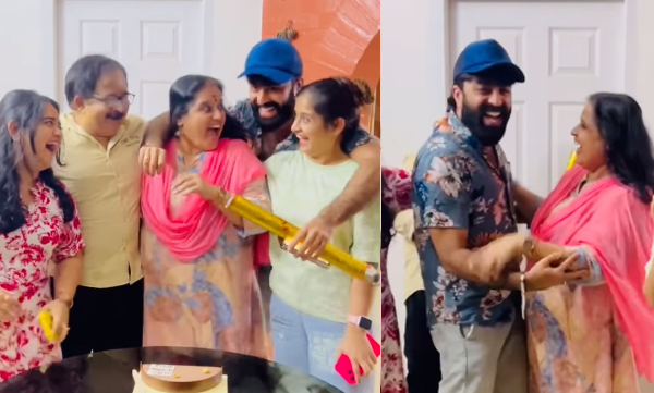 govind-padmasuryas-birthday-surprise-for-mother-in-law