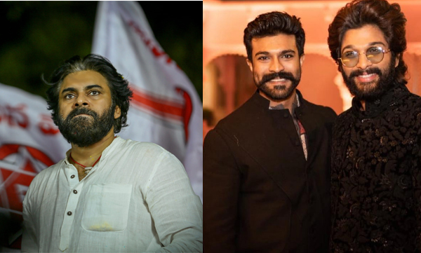 Ram -Charan- and- Allu -Arjun- wish -Pawan -Kalyan- on- his -birthday