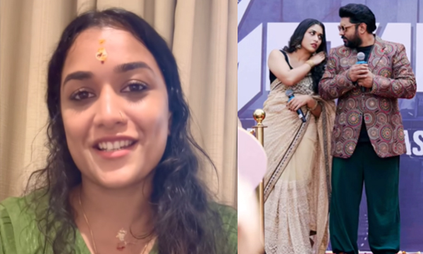 Parvathy Krishna shares proof of nivin pauly in shooting sets 