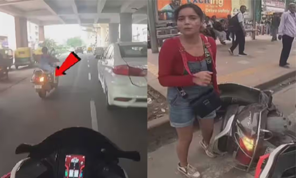 woman-rash-driving-and-violating-traffic-rules-video