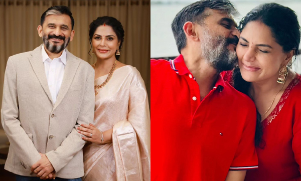 Asha Sharath shares wishes for husband and thanks for well wishers in her 30th wedding anniversary