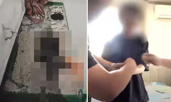 16 years since his girlfriend went missing; Her boyfriend killed her and cemented her body to the balcony