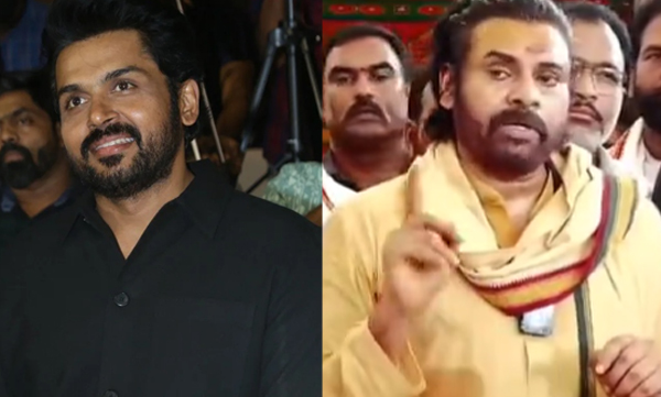Karthi apologises after Pawan Kalyan reacts to his remark on Tirupati Laddu