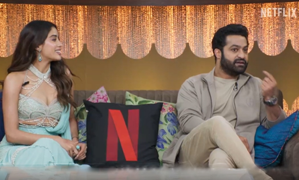 Junior NTR sweet complaint against Janhvi Kapoor