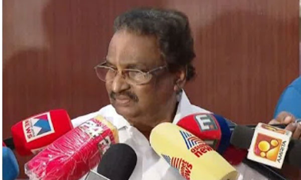 A.K balan said that there is a conspiracy to destroy Pinarayi.