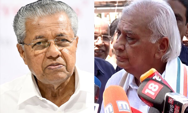 Pinarayi Vijayan has something to hide; Chief Secretary and DGP should not come to Raj Bhavan anymore