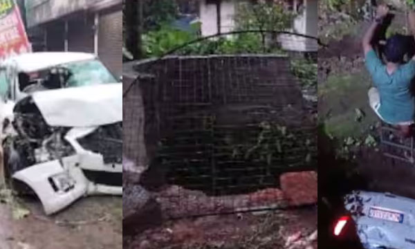 With the help of immense fortitude, the young couple escaped alive