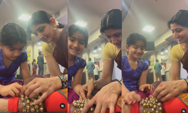 divya-unni-s-cute-video-with-her-daughter-goes-trending