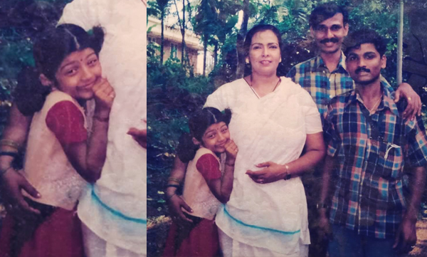 Sruthi rajanikanth about a nostalgic memory